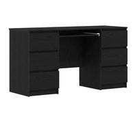 VENTE-FLASH Bureau Chêne noir 140 x 50 x 76 cm - Bois d'ingénierie(90393329284)VIDAXL