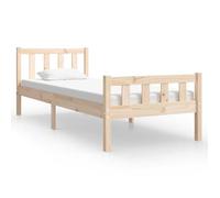 VENTE-FLASH Cadre de lit CHAMBRE - sans matelas - 90x190 cm - bois massif(15163810644)VIDAXL