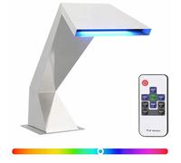 VENTE-FLASH Cascade de piscine avec LED RGB Acier inoxydable Argenté avec manuel de montage（93633451）VIDAXL