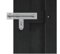 VENTE-FLASH Portillon WPC 100x150 cm Gris,avec manuel de montage（36772968）VIDAXL