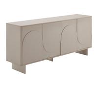 Buffet avec 4 portes - Beige - DELORINA