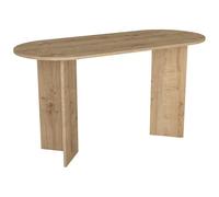 Bureau console - Coloris : Naturel clair - TOPANIA