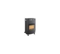 Vente-unique - Chauffage au gaz mobile et pliable - Noir - CASODY