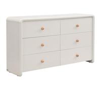 Vente-unique - Commode avec 6 tiroirs - Beige - SELORINA