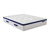 Matelas 180 x 200 cm hybride ressorts ensachés 7 zones et mémoire de forme ép.30cm - MARQUIS de PALACIO