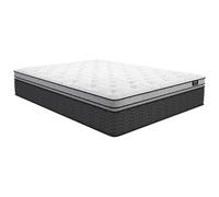 Matelas 200 x 200 cm hybride ressorts ensachés et surmatelas intégré ép.30cm - GAMIANI de YSMÉE
