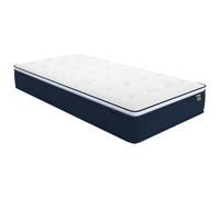 Vente-unique - Matelas 90 x 190 cm Ressorts ensachés et surmatelas intégré ép.24cm - ALTIER de DREAMEA