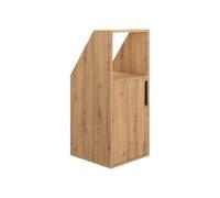 Vente-unique - Meuble sous Pente 1 Porte et 1 Niche - Coloris : Naturel - ADEZIO