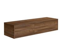 Vente-unique - Meuble sous Vasque Suspendu - Coloris Naturel foncé - L150 cm - ISAURE II