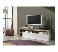 Vente-unique Meuble TV Sefro - chêne