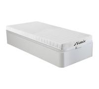 Vente-unique Morgengold Set de sommier + matelas en mousse à 7 zones - 90 x 190 cm - Épaisseur : 12 cm - Blanc - Stello Kids