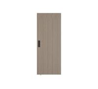 Vente-unique - Porte coulissante en bois et MDF avec rail invisible - Chêne clair - 103 x 210 cm - BOCAZI