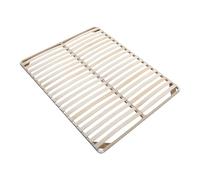Vente-unique - Sommier Cadre à Lattes 180 x 200 cm - 2x19 Lattes - sans Pieds - Beige - Kalista de YSMÉE