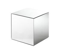Table d'appoint en miroir et MDF - CUBIX