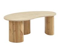Vente-unique - Table de Salon Basse - Beige, Naturel Clair - Bois, Panneau - ALOZYA