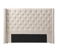 Vente-unique - Tête de lit capitonnée 170 cm - Tissu - Beige - Massimo