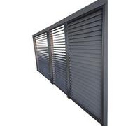 Ventelles latérales mobiles en aluminium pour pergola bioclimatique PER 3630 BI et PER 3660 BI - 3,60 m