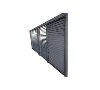 Ventelles latérales mobiles en aluminium pour pergola bioclimatique PER 3630 BI et PER 3660 BI - 3,60 m
