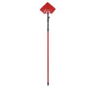 VENTEO - Balai XXL Tête Triangulaire Télescopique | Balai Extérieur et Intérieur | Tête Amovible et Manche Ajustable | Anneau de Suspension | Nettoyage Précis des Angles | Coins et Zones Difficiles