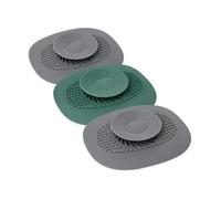 VENTEO | Bouchon Evier Cuisine X 3 | Bouchon Evier Filtrant pour Canalisations | Attrape Cheveux Douche et Lavabo