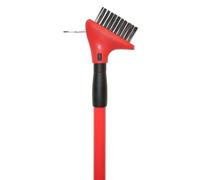 venteo Brosse à joints de dallage Poils en acier robustes grattoir intégré Manche télescopique réglable Matériaux de qualité supérieur Performances optimales saison après saison