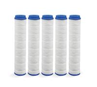 VENTEO - Cartouche Lot x5 Filtration Eau Salle De Bain | Filtres De Remplacement Pommeau De Douche | Filtre Interne Douchette | Recharge Système Hydraulique | Accessoire Filtration Eau Sanitaire