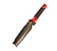 Venteo - Couteau de Sol Manuel Rootslayer | Lame Acier Carbone Dentée et Tranchant Lisse Affûtable | Desherbeur Manuel Précis pour Racines et Terre Compacte | Outils Jardinage Potager Massifs