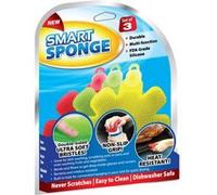 Venteo - Éponges Smart Sponge - Durables, multi-usages, Souples et résistantes à la chaleur - Lot de 3 G