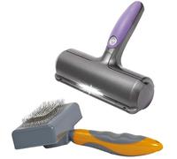Venteo Fur Daddy Brosse Ramasse Poils Animaux Et Peigne Nettoyage Canapé/Vêtements/Voiture