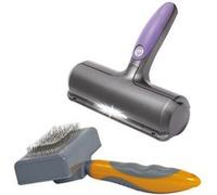 VENTEO FUR DADDY - Brosse Ramasse Poils Animaux et Peigne - Nettoyage Canapé/Vêtements/Voiture Noir G
