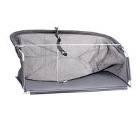 venteo GRIS Bac de Ramassage pour Tondeuse à gazon mécanique Durable Facile à Installer 45/50cm