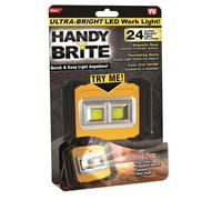 VENTEO HANDY BRITE - Projecteur LED Rechargeable 4 positions 3x AA 500 LM pour Camping, Chantier, Garage, Atelier