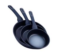 VENTEO | Lot de 3 poeles ceramiques Anti Adhesive | Poele Induction Compatible avec tous Feux
