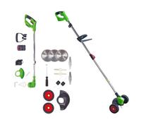 VENTEO - Outil Multifonction Électrique Sans Fil | Tondeuse Gazon Compacte et Taille Haie Batterie | Coupe Bordure Jardin Extérieur