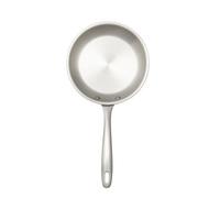 Venteo Poele Inox 24cm Plaque Induction 2 Feux Poele Induction Durable Et Résistant Diffusion Uniforme De La Chaleur