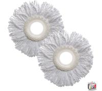 Venteo - Recharge Balai Magique - Lot de 2 Lingettes pour Balai Serpillère à Seau