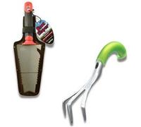 venteo Multicouleur RootSlayer à Main + Cultivateur manuel ergonomique Outils multifonctions pour votre jardin - Jardinage Outils de jardin