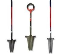 Venteo - RootSlayer + Bêche de drainage à manche XL + Pelle à manche allongé XL - Lame tranchante - Outils multifonctions G