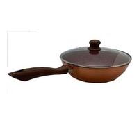 Venteo - Sauteuse granit 24 cm KitchenPro - Revêtement antiadhésif + couvercle G