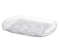 VENTEO Smart Spin Organisateur de Réfrigérateur/Frigo Rotatif 360° - PVC | Rangement Cuisine |Organisateur Cuisine Transparent | Plateau Tournant Pivotant avec Ventouse | Rangement Frigo