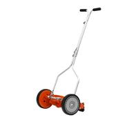 VENTEO | Tondeuse Manuelle Hélicoïdale Gazon 4 Lames 35 cm | Hauteur Réglable 1|27 à 4|45 cm Coupe Précise