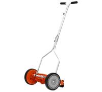 VENTEO - Tondeuse Manuelle Hélicoïdale Gazon 4 Lames 35 cm | Hauteur Réglable 1,27 à 4,45 cm Coupe Précise | Tondeuse à Gazon Manuelle Écologique Sans Électricité Silencieuse | Tondeuse Jardin Pelouse