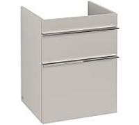 Venticello Villeroy und Boch vasque A92201VK 46,6 x 59 x 42,5 cm, poignée chromée, gris doux