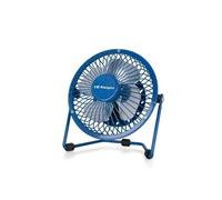 Ventilador sobremesa Orbegozo PW 1026 8W USB azul 10cm metal