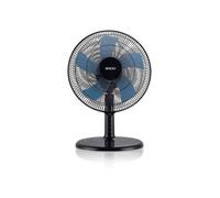 Ventilador Sogo 45W Oscilante 30cm 3 Velocidades Bajo Ruido Base Estable Negro/Azul