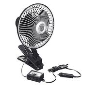 Ventilateur 12 V. Oscillant Diam.18 Cm Fixation Pi
