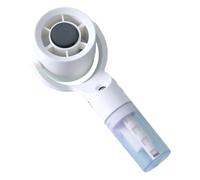 Ventilateur 3 vitesses silencieux et rechargeable | Ventilateur brumisateur sans fil 30 ml avec réservoir d'eau - Ventilateur portatif pour l'été, le camping, la plage, le parc