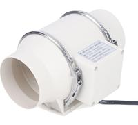 Ventilateur à air, puissance de canal en ligne, haute efficacité de débit d'air, BLANC