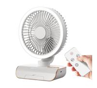 Ventilateur à circulation d'air pour bureau Télécommande silencieuse