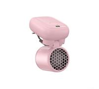 Ventilateur à clipser pour refroidissement personnel - 3 vitesses réglables - Boîtier ergonomique en ABS - Taille compacte - Se glisse facilement dans la poche ou le portefeuille - Rose